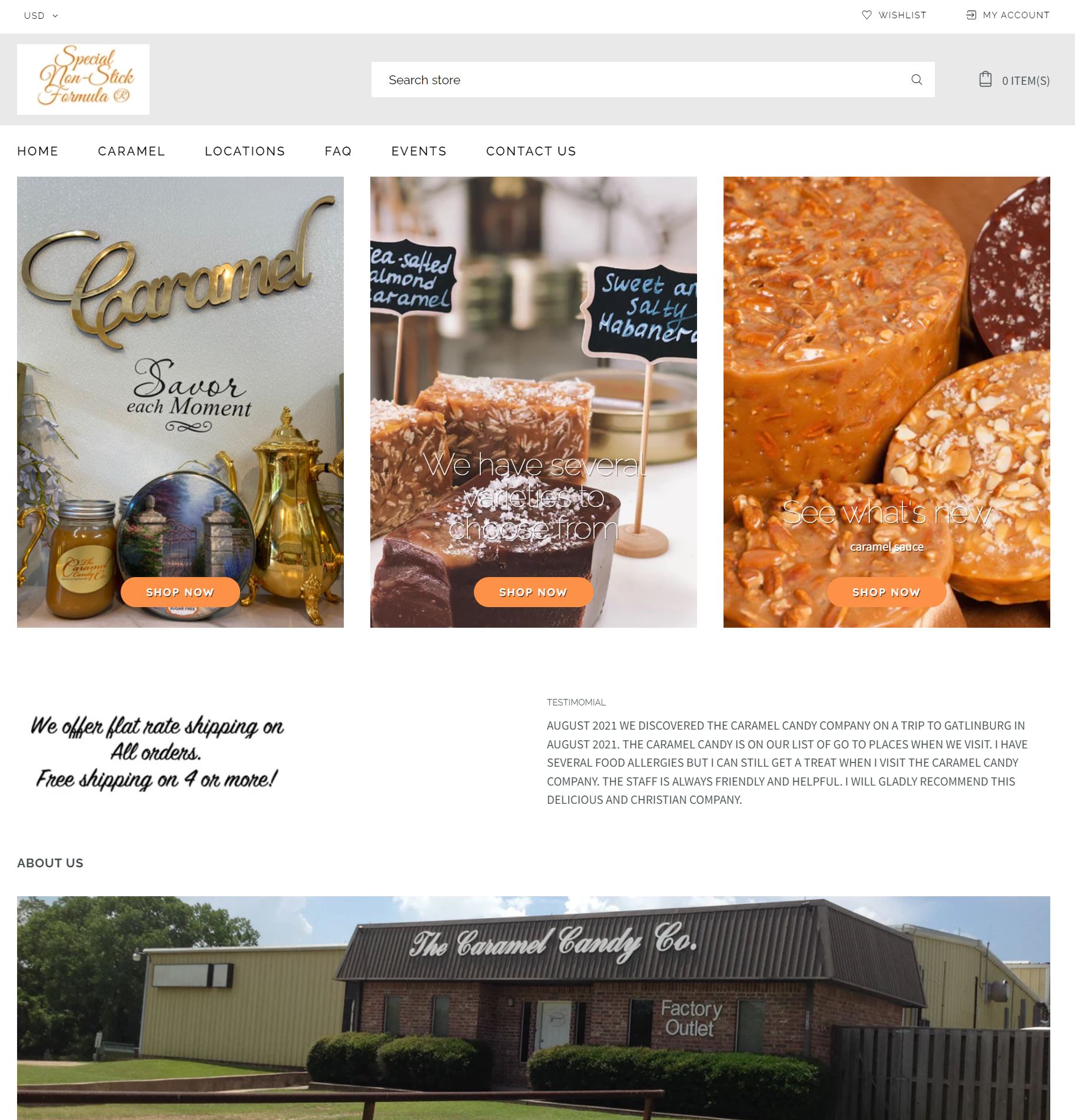 The Caramel Candy Company Lovin Life In The Smokies