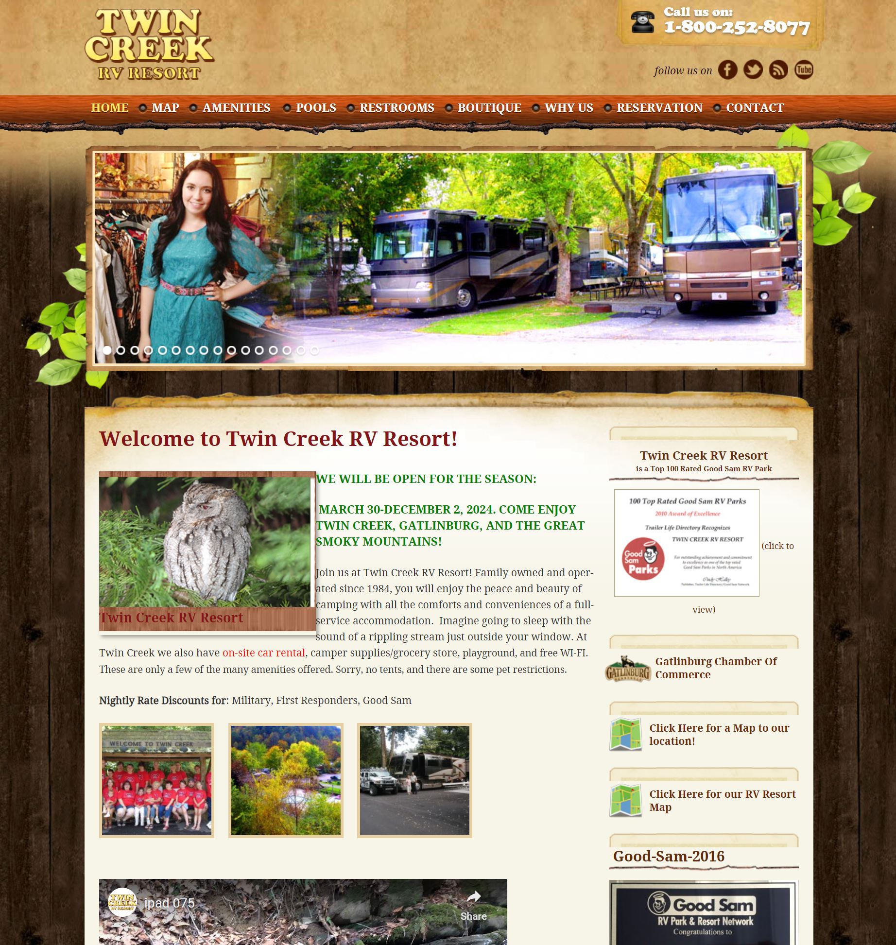 Twin Creek RV Resort Lovin Life In The Smokies