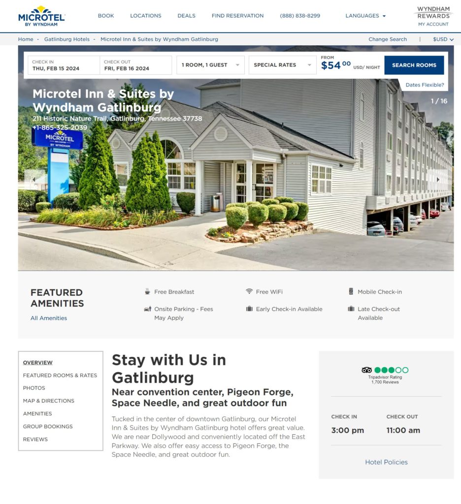 microtel gatlinbug